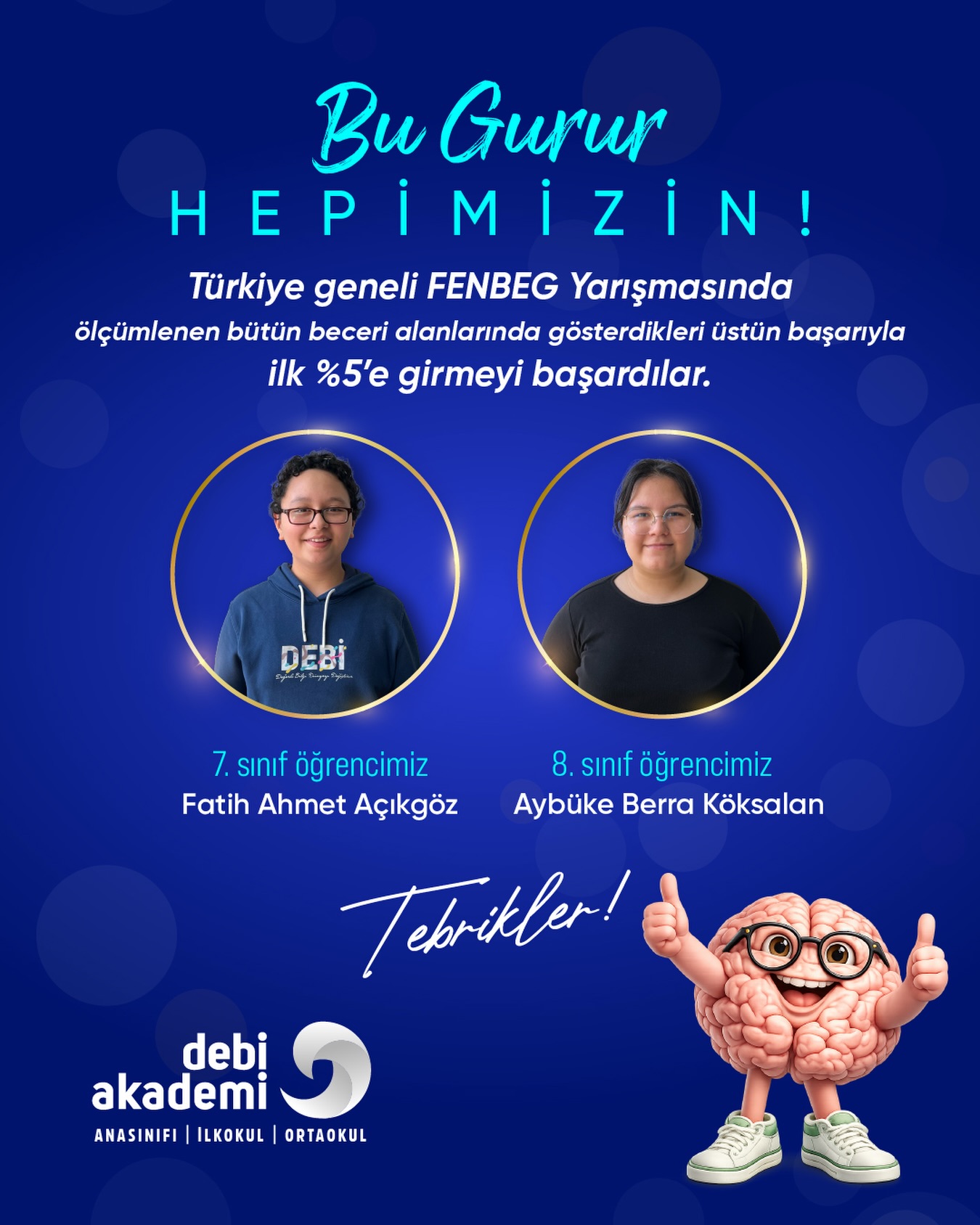 FENBEG Yarışması’nda İlk %5 Başarısı